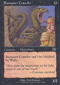 MTG Mercadian Masques - Rampart Crawler