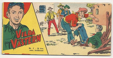 Vilda Västern 1963 Nr 2 VG