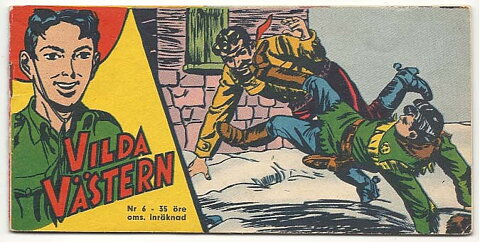 Vilda Västern 1963 Nr 6 VG/FN