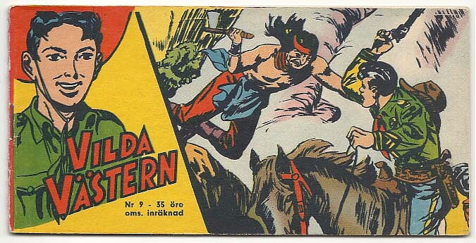 Vilda Västern 1963 Nr 9 VG/FN