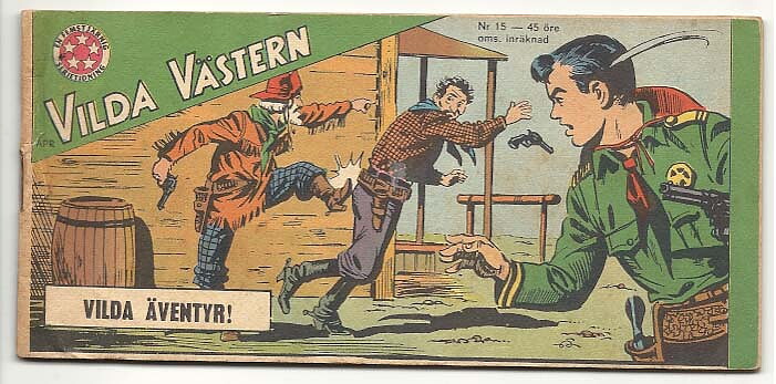 Vilda Västern 1967 Nr 15 VG/FN