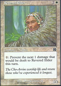 MTG Mercadian Masques - Revered Elder