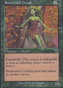 MTG Mercadian Masques - Rushwood Dryad