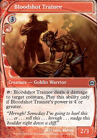 MTG Future Sight - Bloodshot Trainee