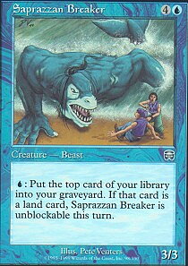 MTG Mercadian Masques - Saprazzan Breaker