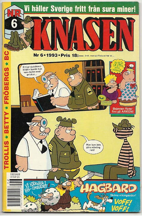 Knasen 1993 Nr 6 FN/VF