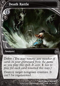 MTG Future Sight - Death Rattle