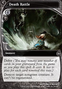 MTG Future Sight - Death Rattle