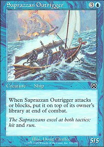 MTG Mercadian Masques - Saprazzan Outrigger