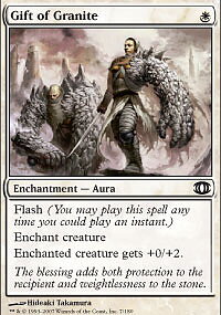 MTG Future Sight - Gift of Granite
