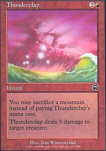 MTG Mercadian Masques - Thunderclap