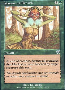 MTG Mercadian Masques - Venomous Breath