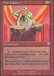 MTG Mercadian Masques - War Cadence