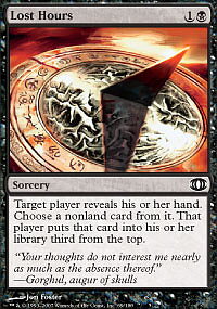 MTG Future Sight - Lost Hours