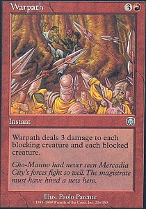 MTG Mercadian Masques - Warpath