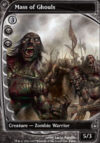 MTG Future Sight - Mass of Ghouls