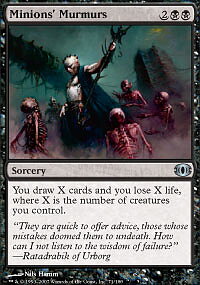 MTG Future Sight - Minion's Murmurs