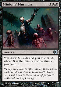 MTG Future Sight - Minion's Murmurs