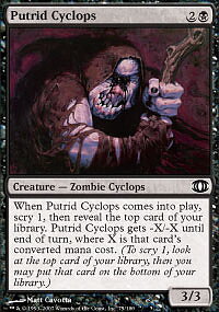MTG Future Sight - Putrid Cyclops