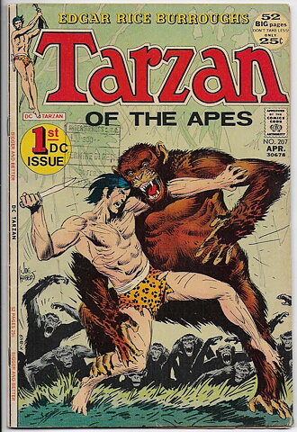 Tarzan 207 VF- 1st DC Issue