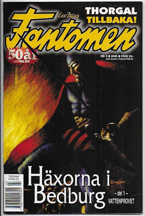Fantomen 2000 Nr 3 FN+