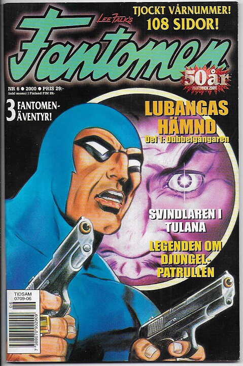 Fantomen 2000 Nr 6 VF