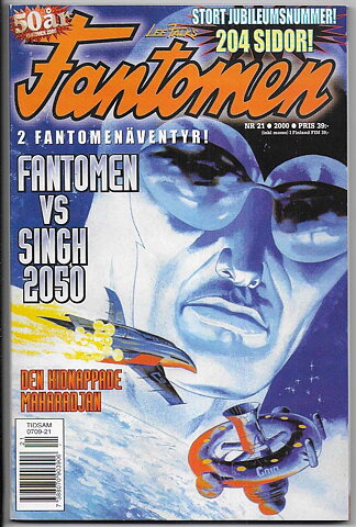 Fantomen 2000 Nr 21 VF/NM