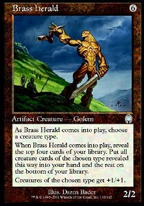 MTG Apocalypse - Brass Herald
