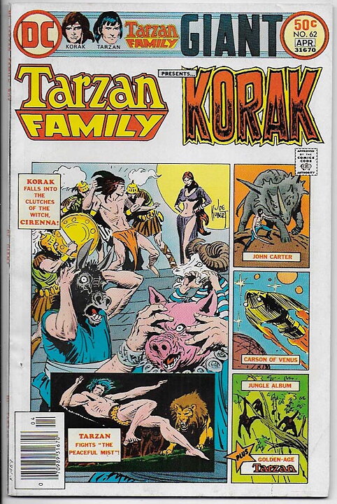 Tarzan Family # 62 VF