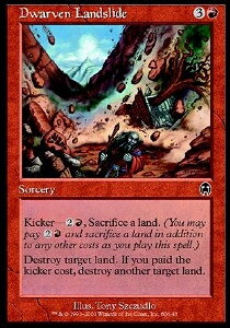 MTG Apocalypse - Dwarven Landslide