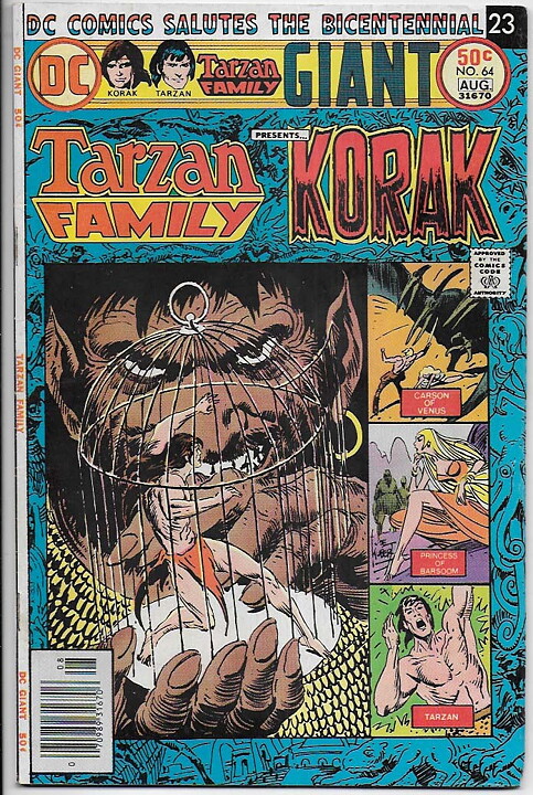 Tarzan Family # 64 VF+