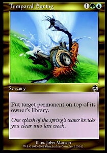MTG Apocalypse - Temporal Spring