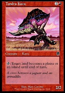 MTG Apocalypse - Tundra Kavu