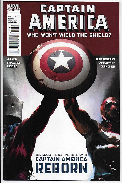 Captain America: Who Won't Wield The Shield? # 1 NM-
