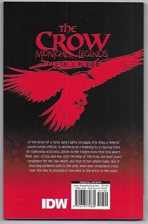Crow: Midnight Legends: Volume 2 - Flesh & Blood TP NM-