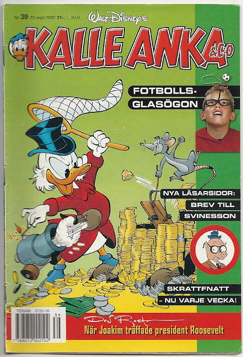 Kalle Anka & C:O 2002 Nr 39 VG