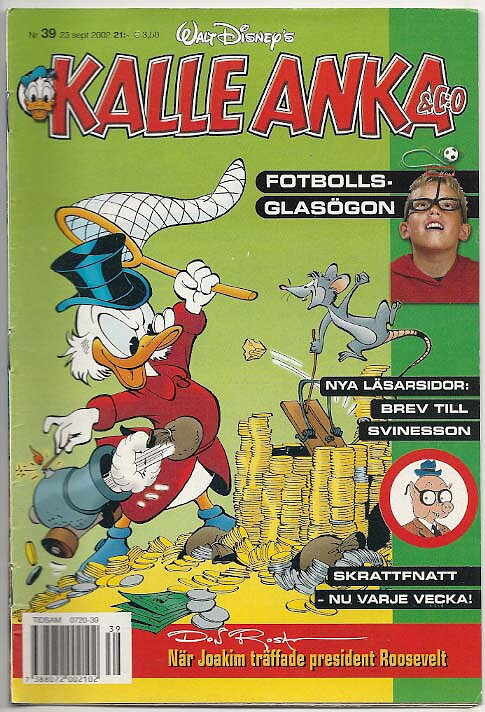 Kalle Anka & C:O 2002 Nr 39 VG