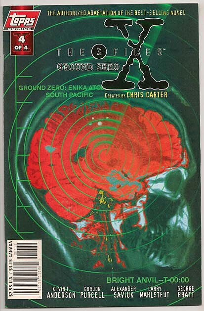 X-Files: Ground Zero # 4 VF-NM
