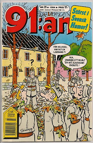 91:an 1994 Nr 23 FN- Ifyllt Korsord