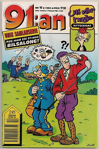 91:an 1995 Nr 10 FN Ifyllt Korsord/Uti Vår Hage