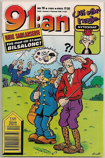 91:an 1995 Nr 10 FN Ifyllt Korsord/Uti Vår Hage