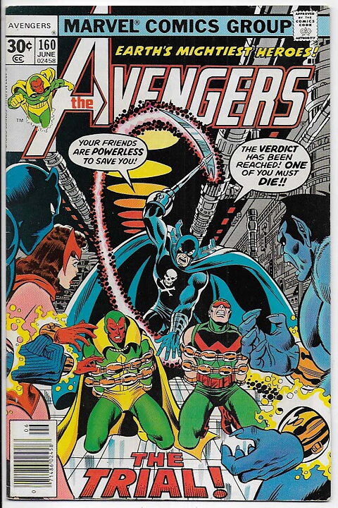 Avengers # 160 VF
