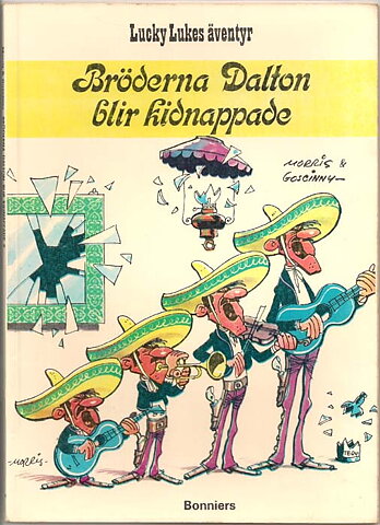 Lucky Lukes Äventyr Nr 9 FN/VF 1:a Upplaga