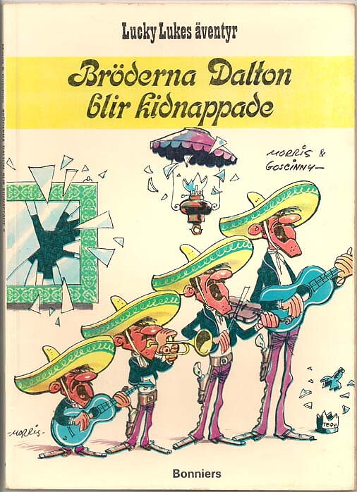 Lucky Lukes Äventyr Nr 9 FN/VF 1:a Upplaga