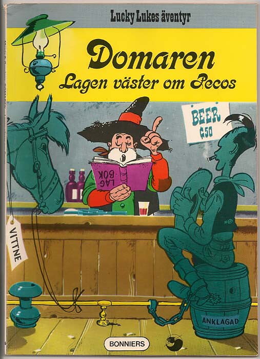 Lucky Lukes Äventyr Nr 16 FN- 1:a Upplaga
