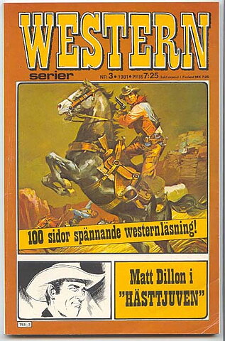 Westernserier 1981 Nr 3 VG