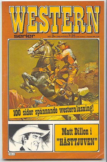 Westernserier 1981 Nr 3 VG