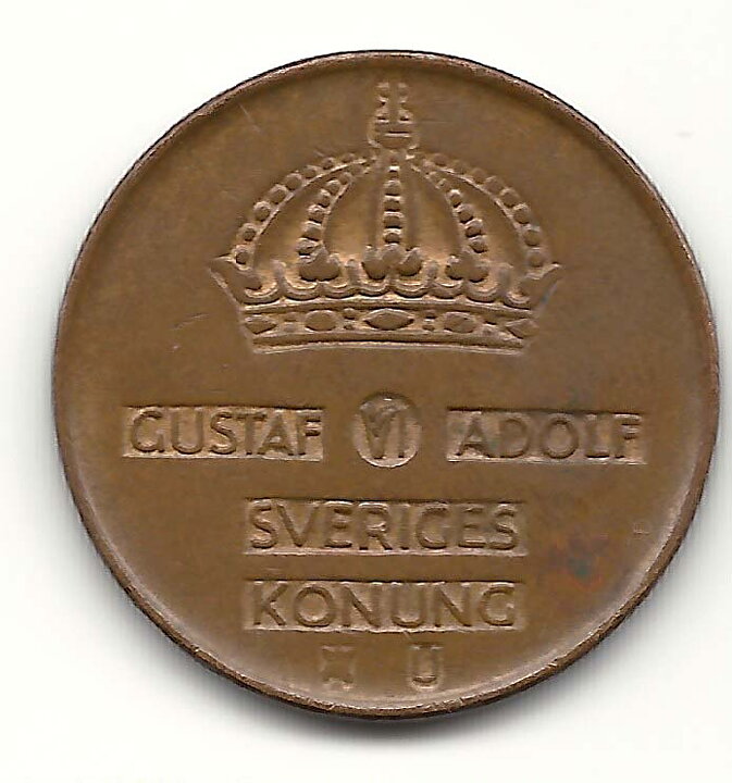 5 öre 1962 fyllt V 1+