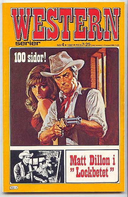 Westernserier 1981 Nr 4 VG+