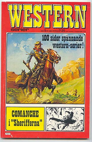 Westernserier 1981 Nr 5 VG